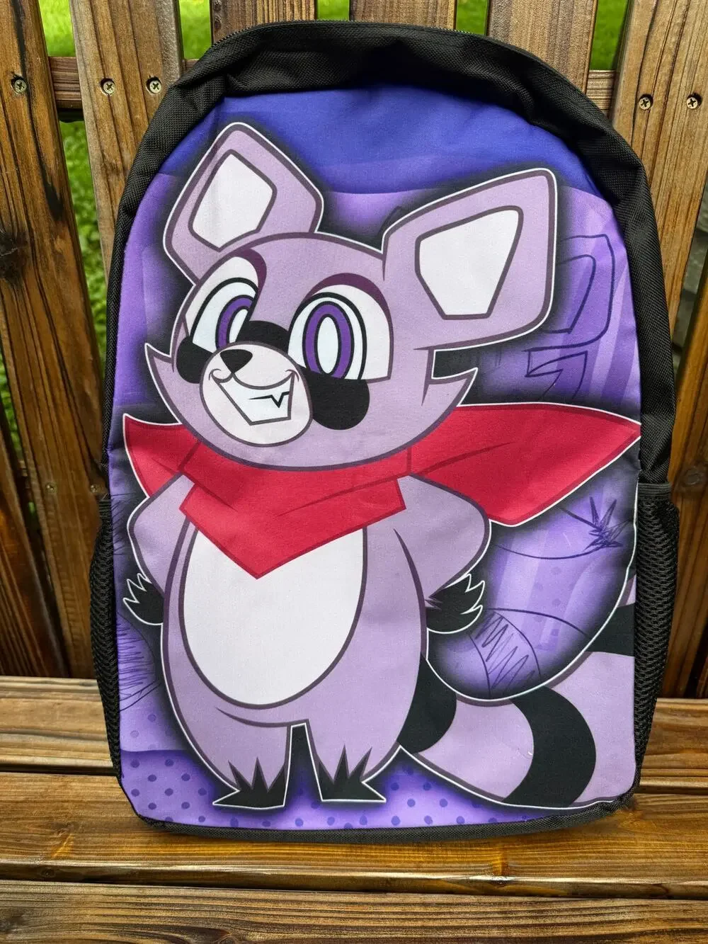 Indigo Park Rambley the Raccoon Large Backpack NEW